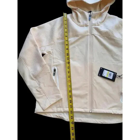 Under Armour Full-Zip Hoodie Swacket Women's Size M Peach Storm $140NWT - Picture 2 of 6